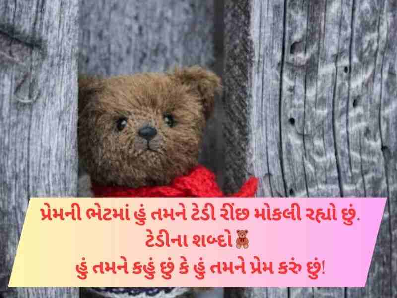 50+ Best ટેડી ડે શુભકામનાઓં ગુજરાતી Teddy Day Wishes In Gujarati Text | Quotes | Messages
