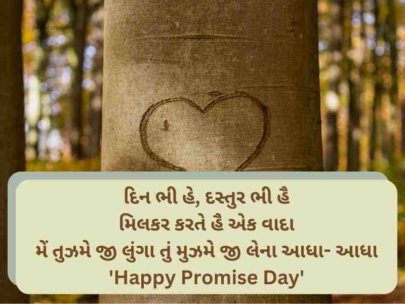 100+ પ્રોમિસ ડે કોટ્સ ગુજરાતી Promise Day Quotes in Gujarati Text | Wishes | Messages
